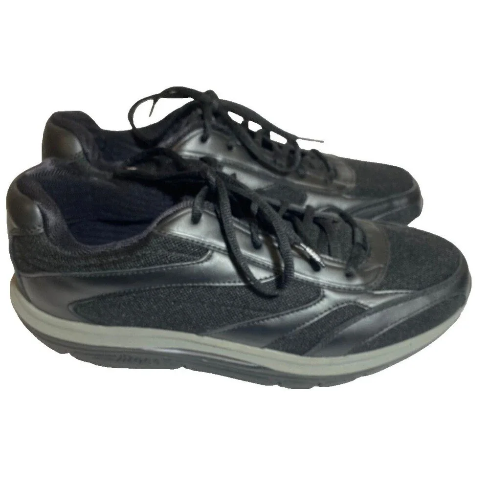Abeo Rocs Rocker Sneakers/Shoes Mens 10.5~Black~Arch Support~No inserts - Picture 2 of 8
